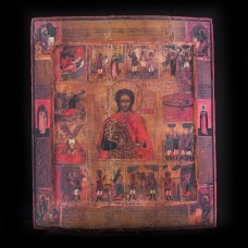 001_410  19 cent icon of Saint Nikita 