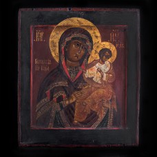001_436 An old 19 cent icon Virgin Mary Coronskia 