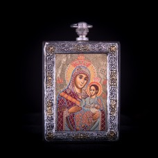 002/0024 silver icon virgin Mary of Bethlehem