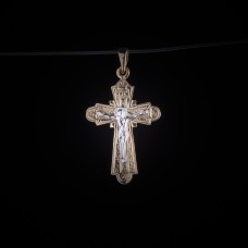 003/0302  Orthodox gold cross