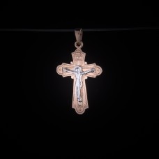 003/0312  Orthodox gold cross