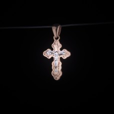 003/0320 Orthodox  gold cross