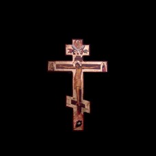 004/0011 Orthodox cross  on wood