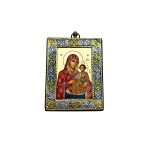 Virgin Mary of Jerusalem silver 950