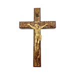 Handmade cross in olive wood