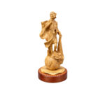 olive wood Saint peter statue